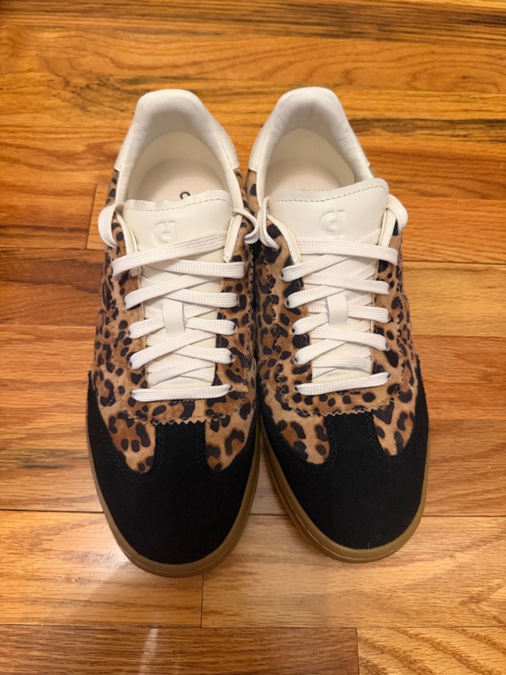 Cole Haan Leopard Print and Black Women's Sneakers